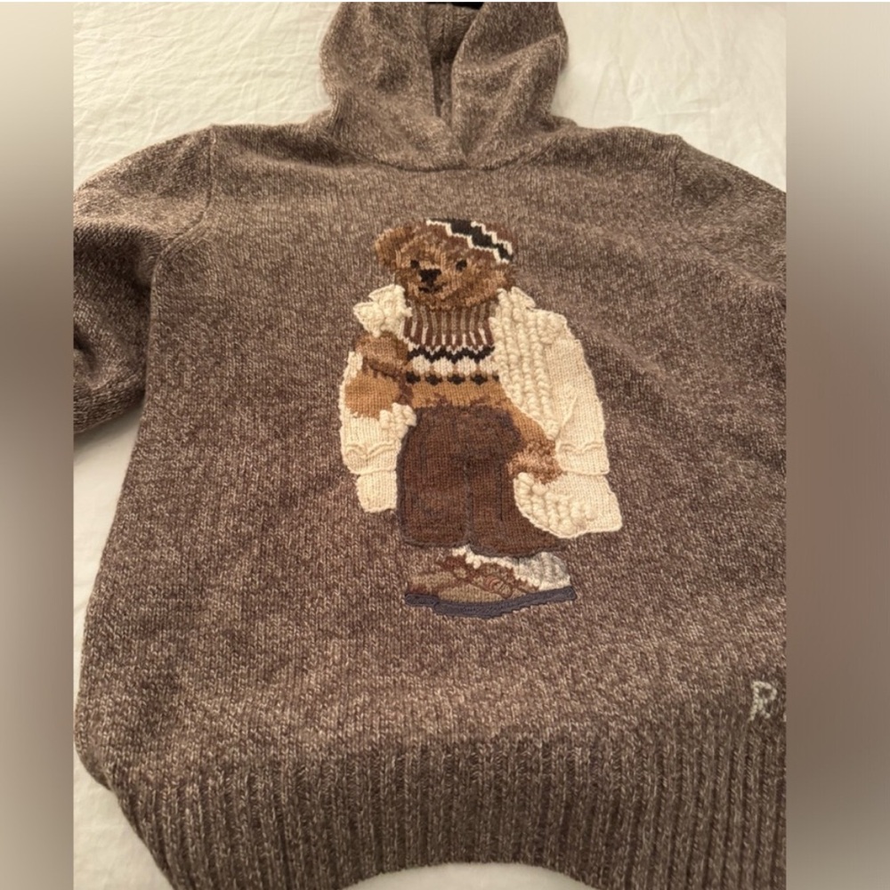 NWT women’s Ralph Lauren bear sweater